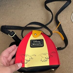 Loungefly Disney Dumbo Red and Yellow Backpack